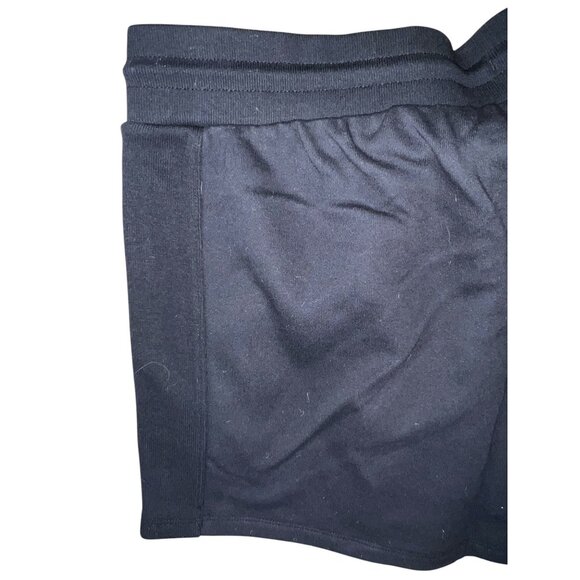 Champion Womens Reverse Weave Drawstring Ribbed Side Sweat Shorts Sz 2XL Black - Picture 9 of 9